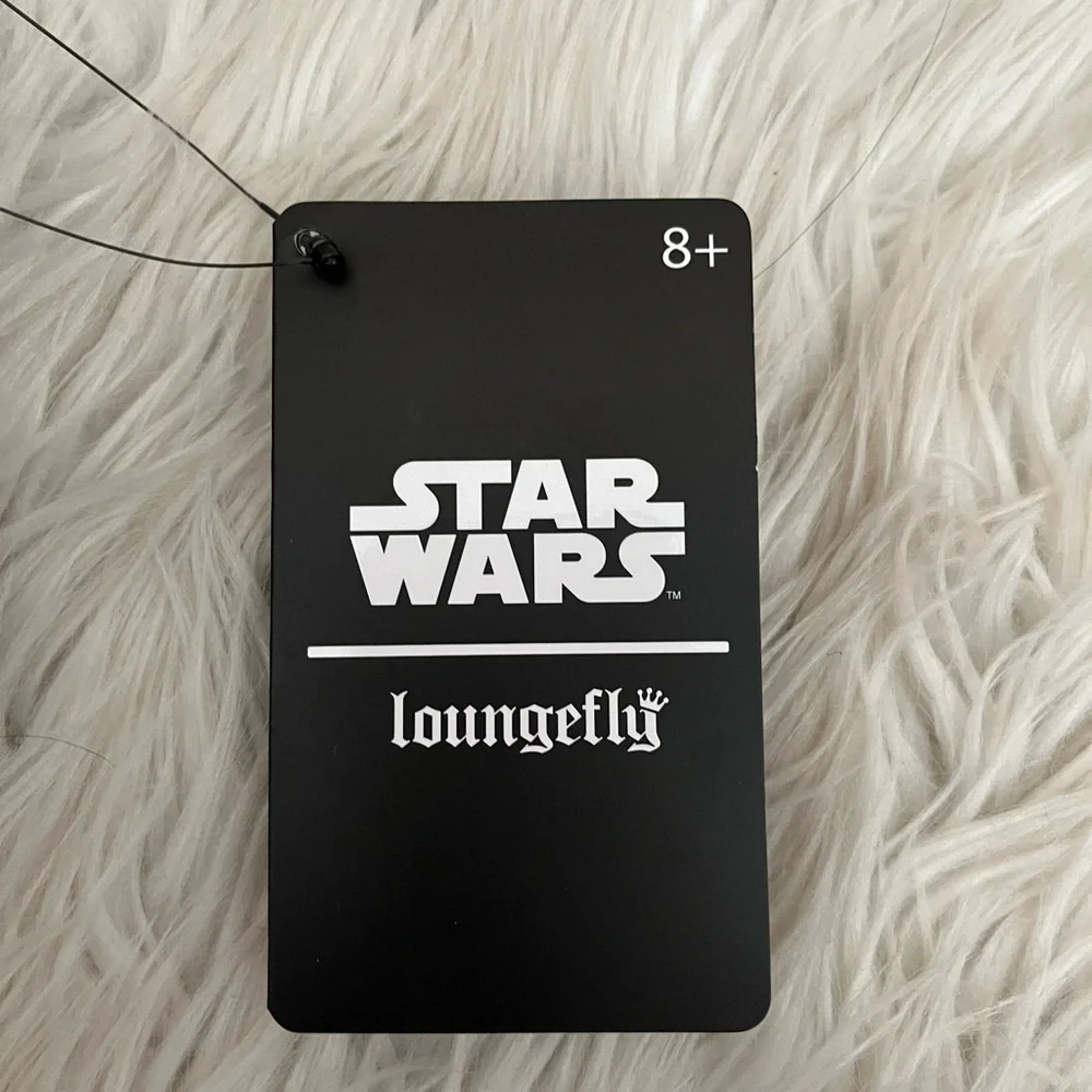 {Loungefly} Star Wars Darth Vader vs Obi-Wan Chibi Characters Mini Backpack